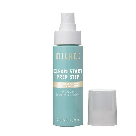 Milani Clean Start Prep Step Hypochlorous Acid Facial Mist Natural 2.03 fl oz | Walmart (US)
