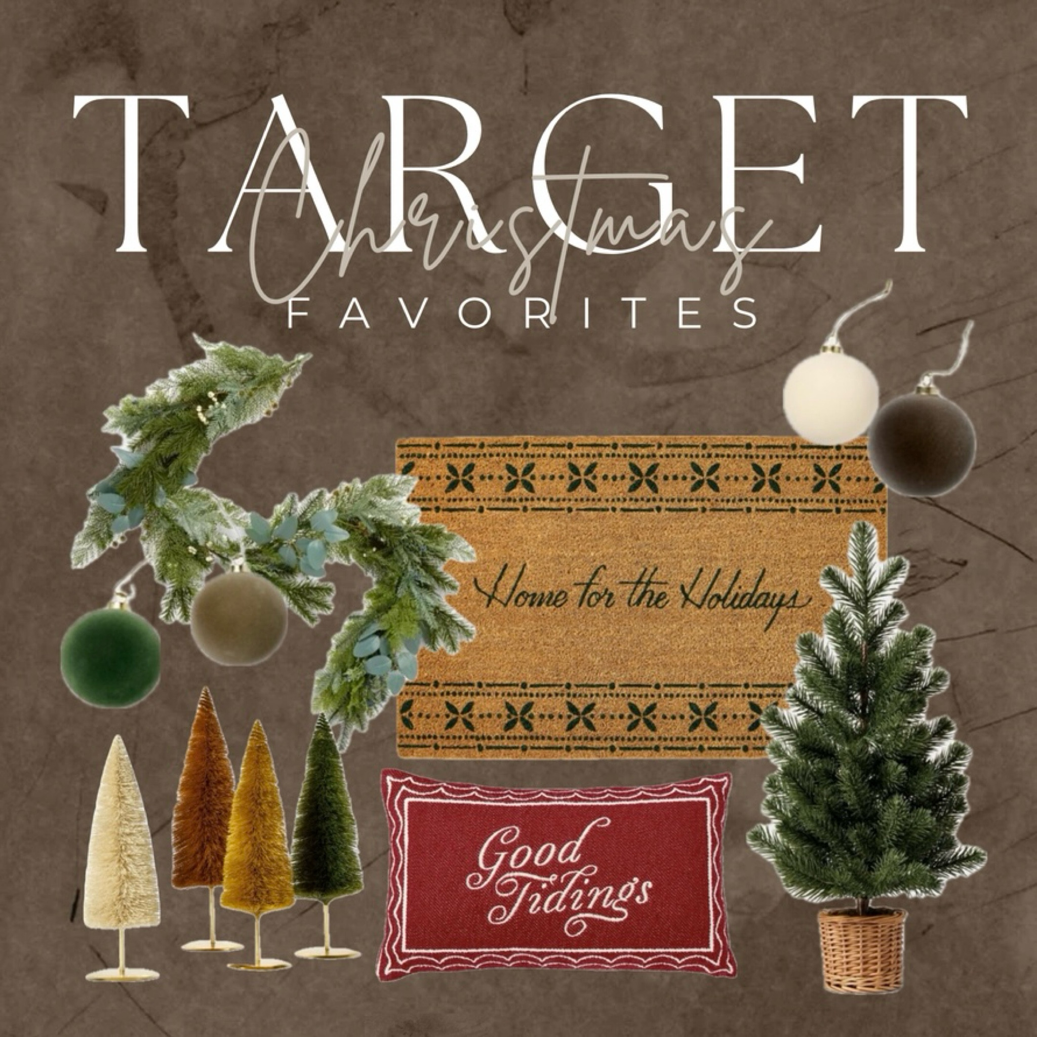 Christmas favorites at Target

#LTKHome #LTKHoliday #LTKSeasonal