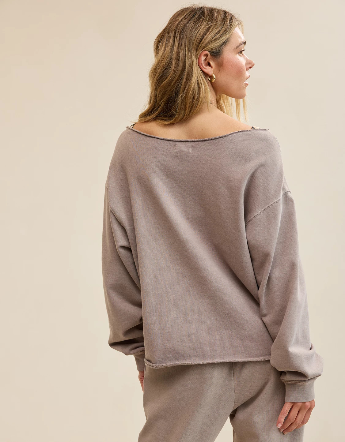 Aerie Alumni Off The Shoulder Sweatshirt | Aerie