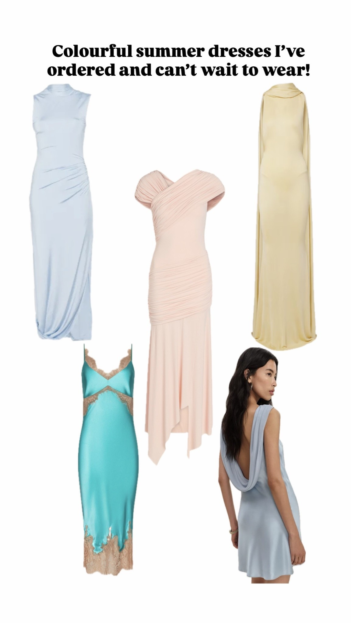 Colourful dresses I can’t wait to wear this summer!
