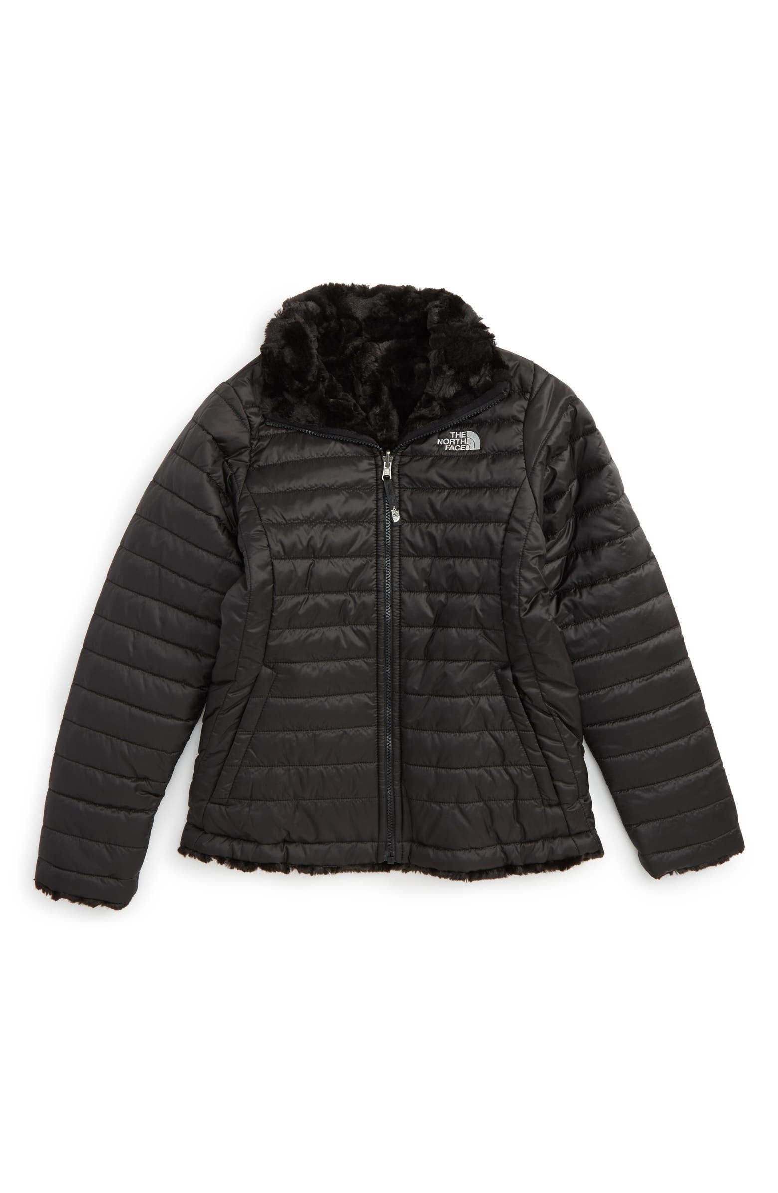 Kids' 'Mossbud Swirl' Reversible Water Repellent Jacket | Nordstrom