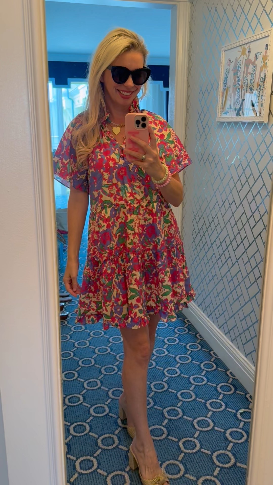 Obsessed with the colorful happy little floral dress #tuckernucking #palmbeach

#LTKSeasonal #LTKStyleTip #LTKTravel
