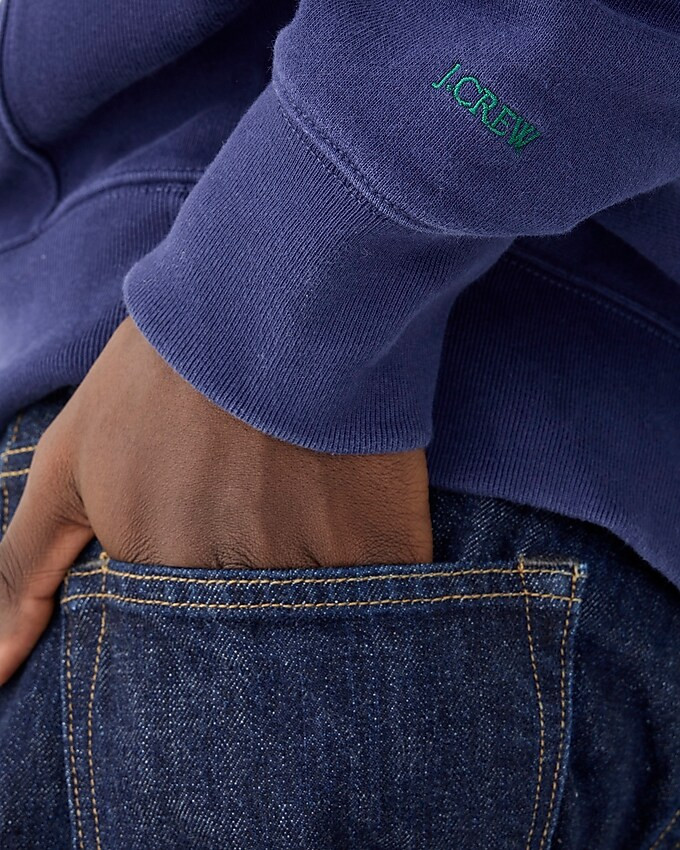 Heritage 14 oz. fleece embroidered oarsman dog sweatshirt | J. Crew US