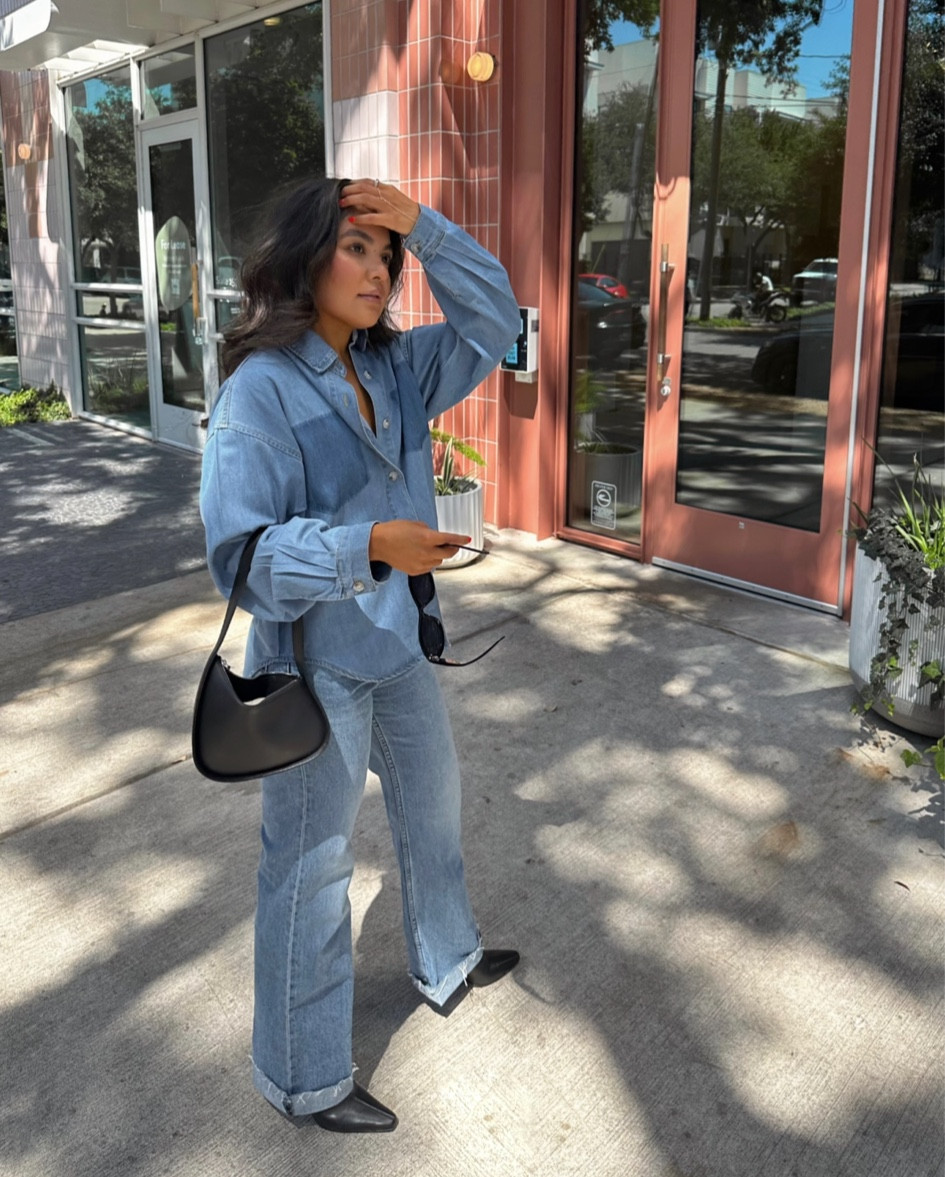 SIZES:
Shirt- XS (sized down per reviews)
Pants- 26 (TTS)


#LTKfindsunder50 #LTKfindsunder100 #LTKstyletip