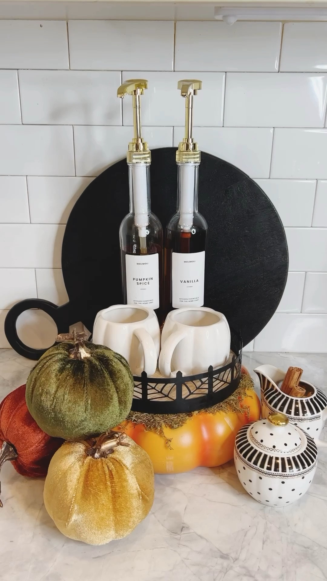 — Affordable Coffee Coco Bar—
🍂☕️🍂 

Target & Amazon Finds perfect for Thanksgiving and Hostess gifts as well.

Are you headed to someone’s house for Thanksgiving?  Or are you Hosting?

Great Hostess gift⬇️

-Wrap up a couple pumpkin mugs in cello with some coco or apple cider and cinnamon sticks..

A little basket of Velvet pumpkins with some festive cocktail napkins would be a darling option too..

I adore my syrup bottles you could wrap up one with a bottle of syrup✔️


#LTKHome #LTKFindsUnder50 #LTKHalloween