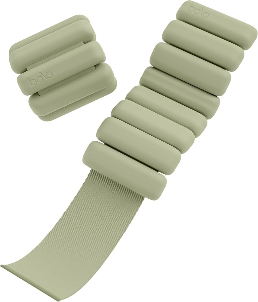 Bala Bangles - Set of 2 1lb each | Adjustable Wearable Wrist & Ankle Weights | Yoga, Dance, Barre... | Amazon (US)