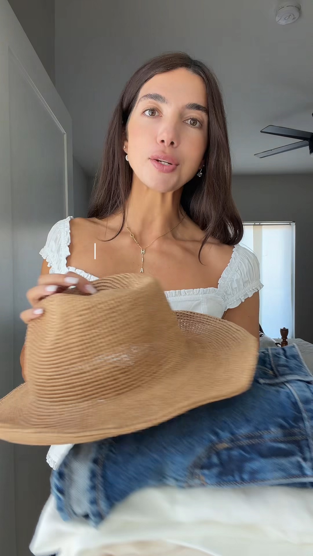 Aritzia spring haul! S in poplin top, S in halter top, S in matching shorts, S in linen shirt, S in white longsleeve, 26 in both of the denim shorts and color femme for hat trends

#LTKhaul #LTKspring #LTKspringtrends