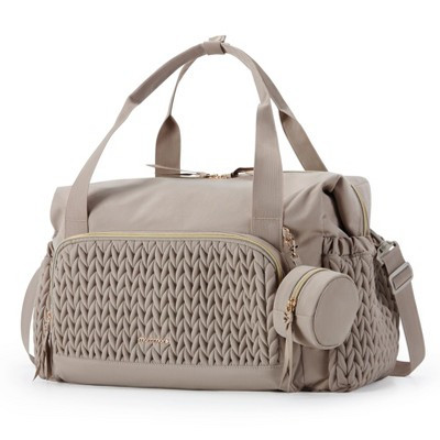 Narwey Diaper Bag Tote, Large Capacity Travel Diaper bags, Hospital Bag for Labor Delivery, Baby Bag with Pacifier Case, Changing Pad | Target