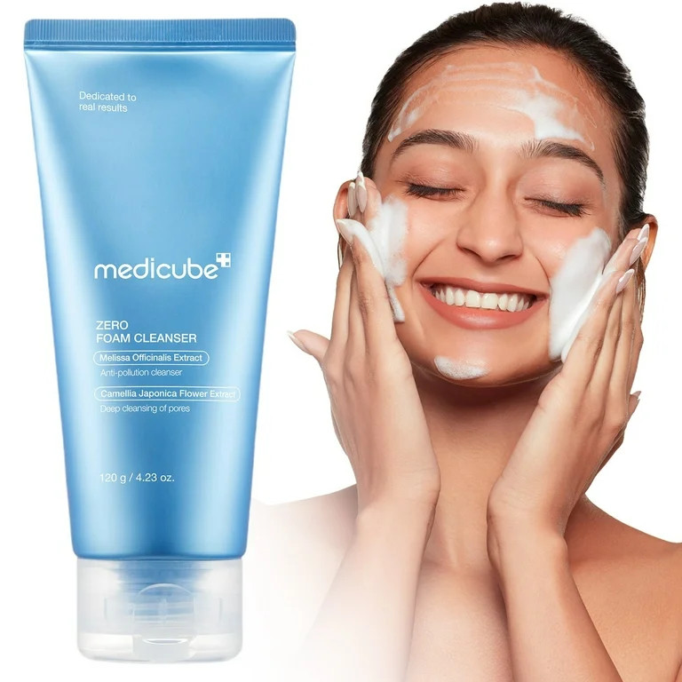 Medicube Zero Foaming Cleanser 120G - Cleanser for Sensitive Skin Sebum Control and Pore Minimiza... | Walmart (US)