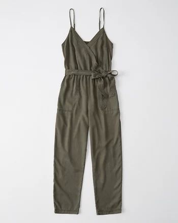 Wrap-Front Utility Jumpsuit | Abercrombie & Fitch US & UK