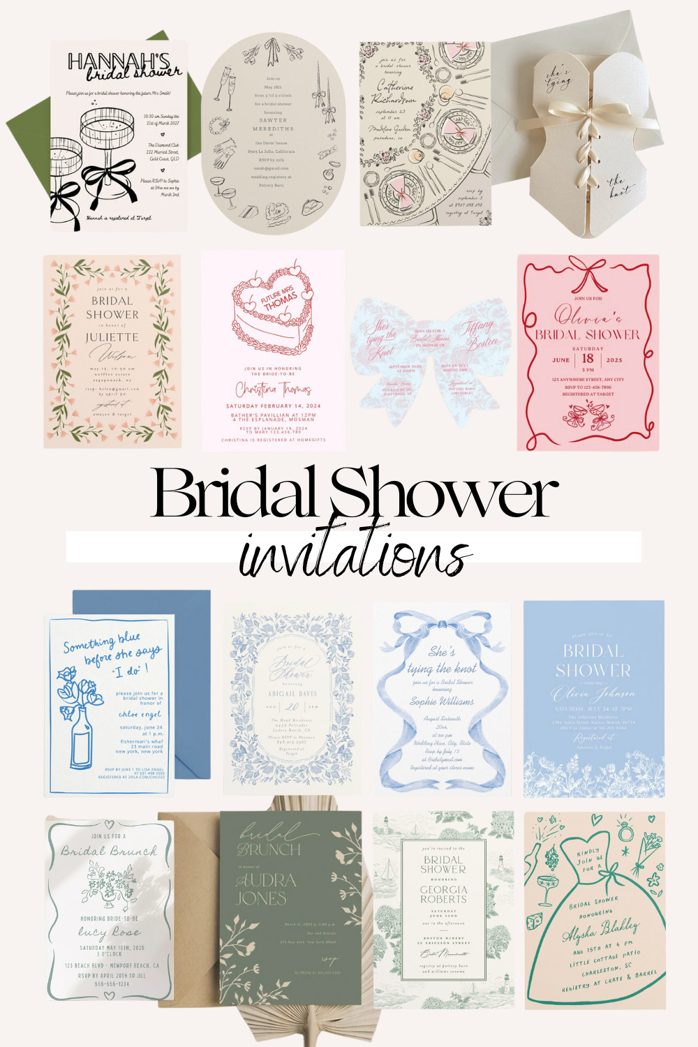 Find the perfect bridal shower invitations to match any theme or color palette! Whether you’re planning a classic, modern, or whimsical bridal shower, these finds will set the tone for a celebration to remember. 

 #LTKFindsUnder50 #LTKWedding