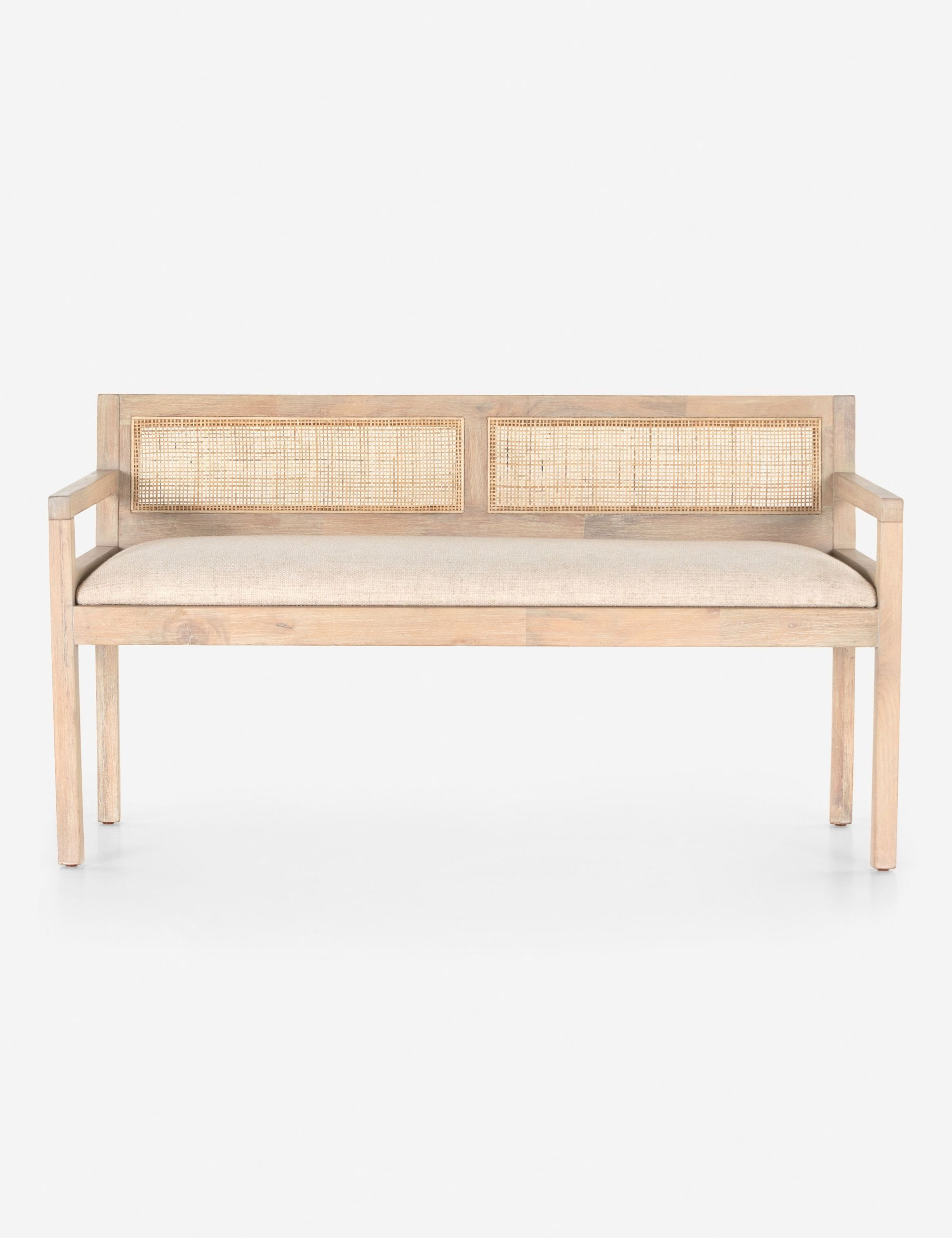 Margot Bench, Whitewash | Lulu and Georgia 