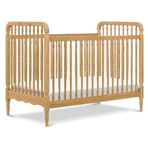 Namesake Liberty 3-in-1 Convertible Baby Crib w/Wooden Toddler Bed and Daybed Conversion - Durable, Easy to Assemble & GREENGUARD Gold Certified - 4 Adjustable Mattress Heights - Honey | Amazon (US)