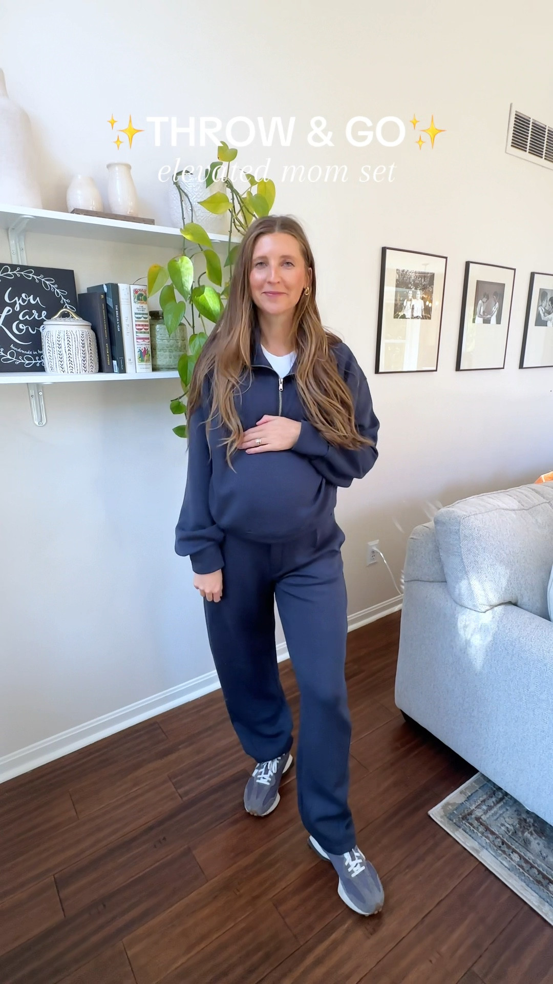 Size small tall (I’m 5’7") and medium tall in sweatshirt!!

#LTKTall