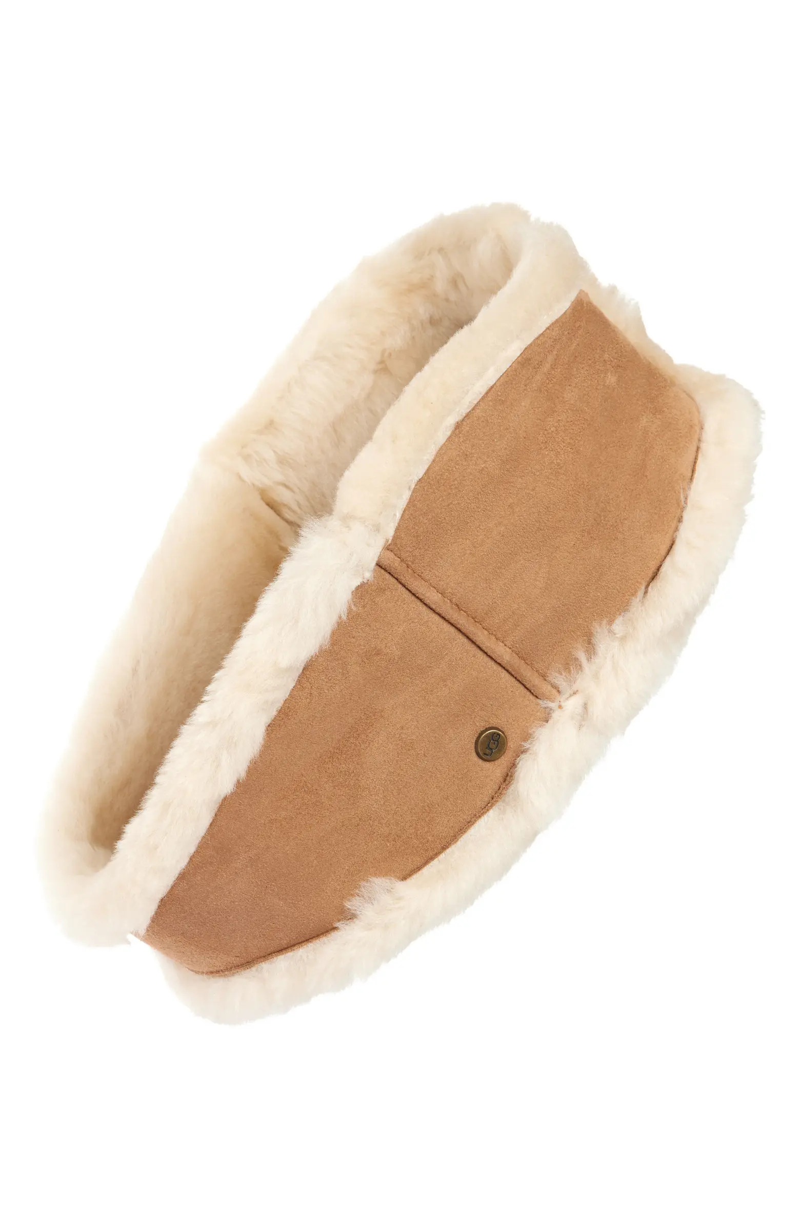 Genuine Shearling Reversible Headband | Nordstrom Rack