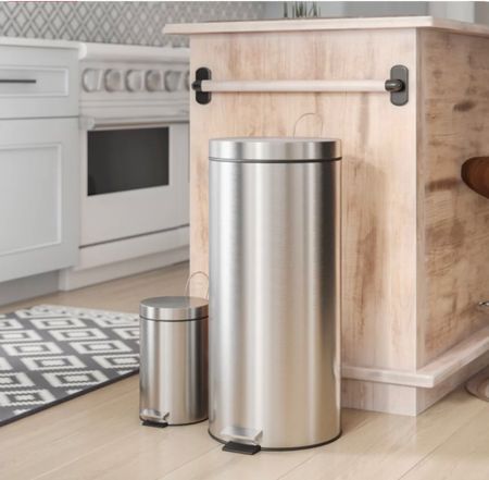 
2 Piece Stainless Steel 7.92 Gallon Trash Can Set
by Rebrilliant Closeout Price $40.99
(Regularly $125.99)

#LTKsalealert #LTKhome #LTKunder50