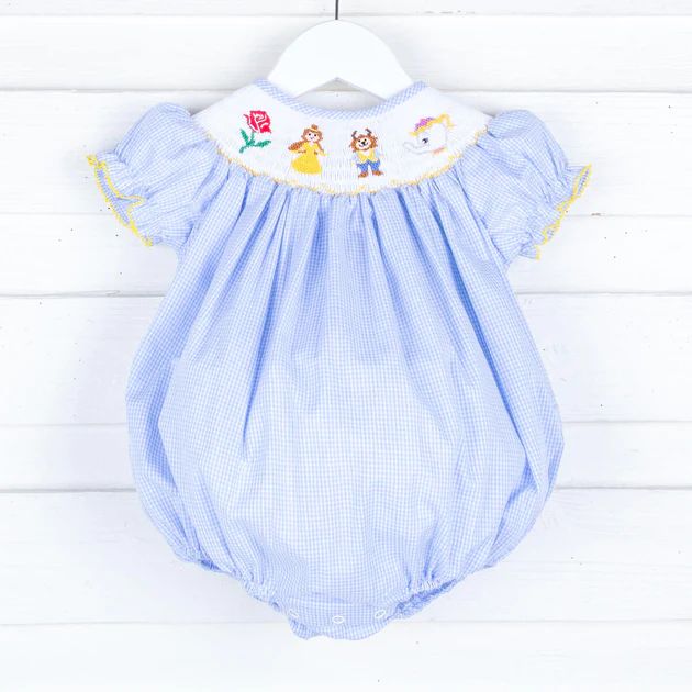 Beauty Princess Smocked Bubble | Classic Whimsy