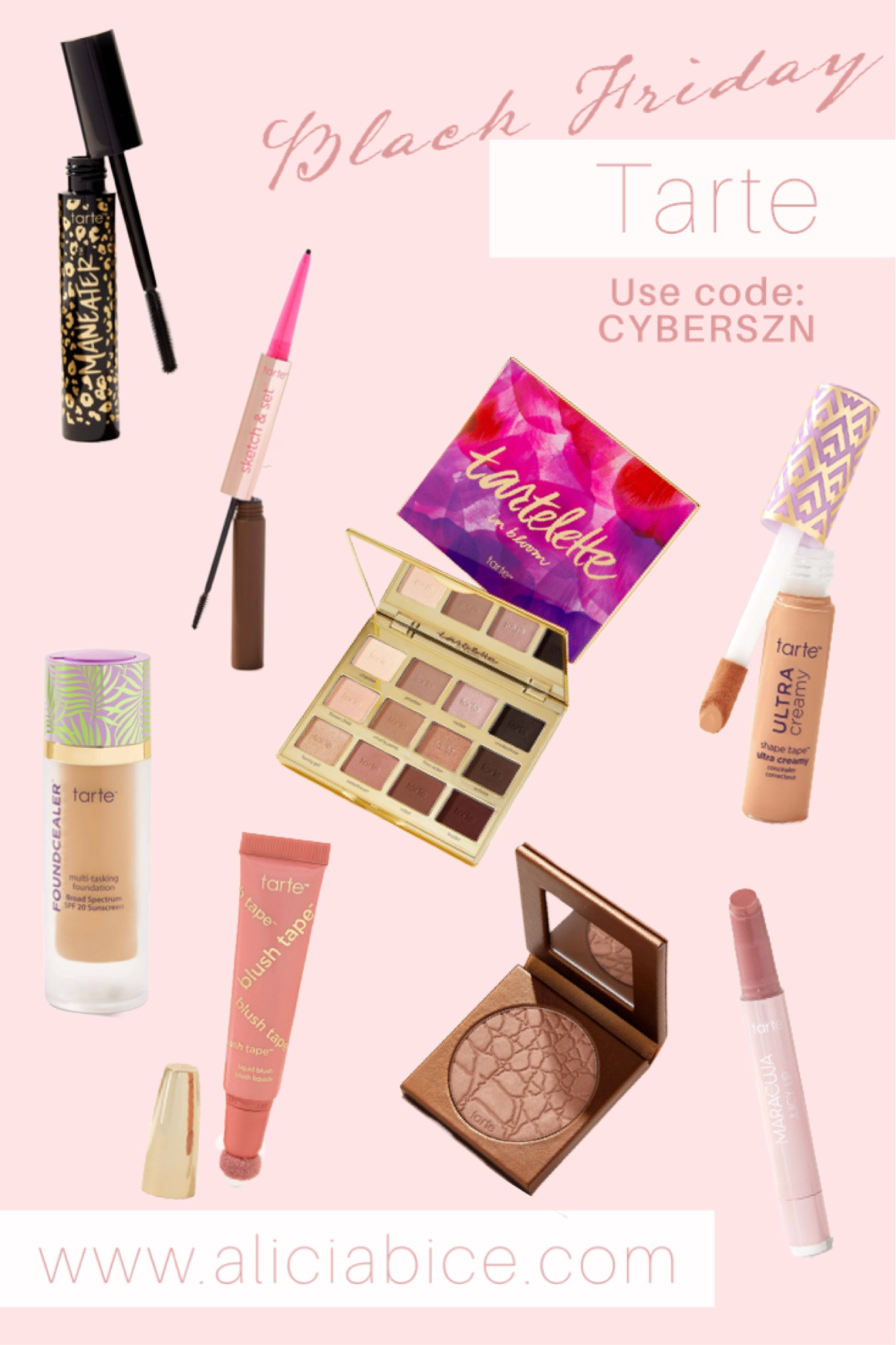 Some of my favorite Tarte products!! I just stocked up! 

#LTKCyberWeek #LTKHoliday #LTKbeauty