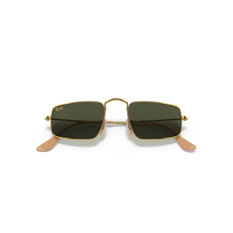 Ray-Ban Julie Sunglasses Gold Frame Green Lenses 49-20 | Ray-Ban (US)