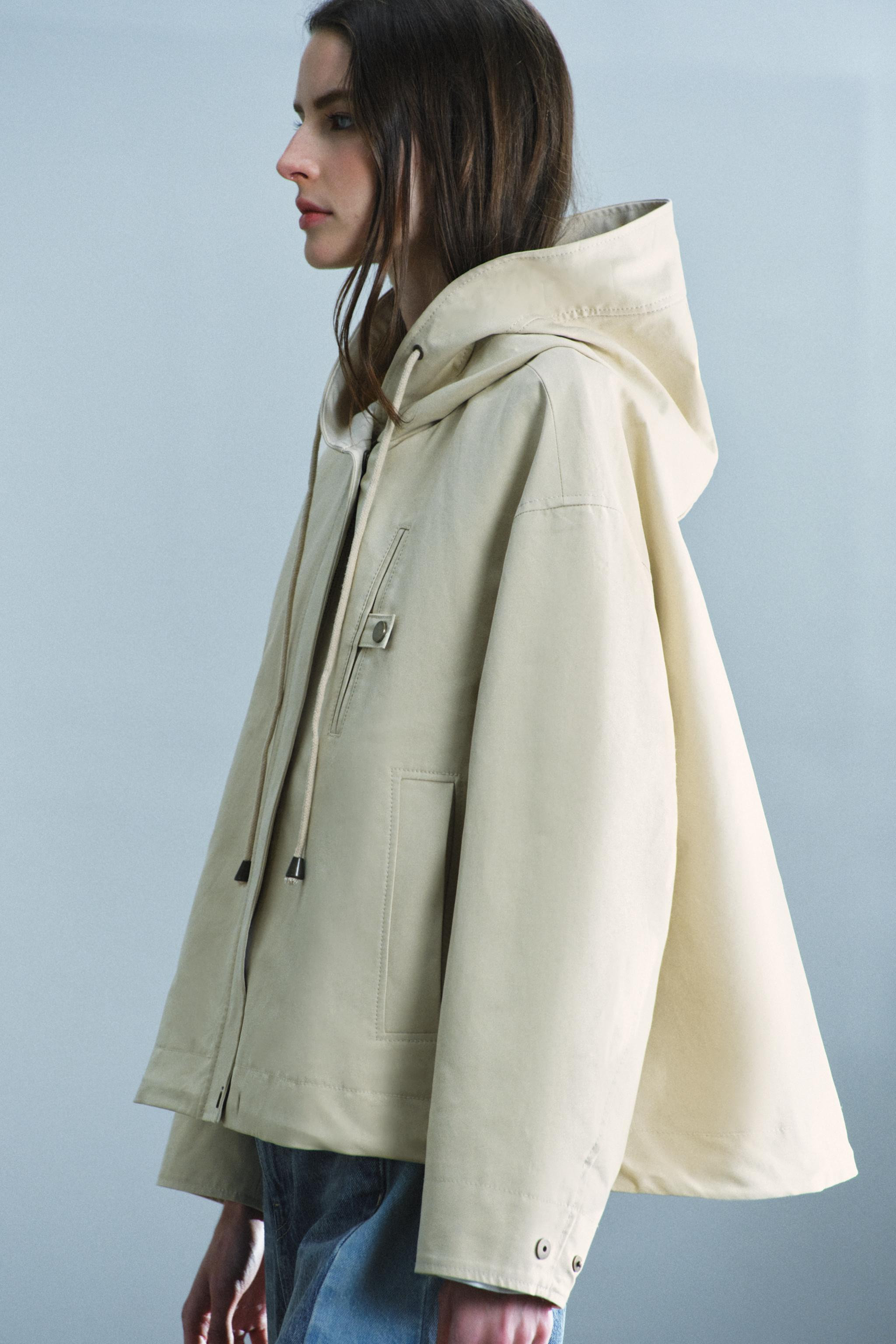 ZW COLLECTION HOODED POCKET PARKA | Zara US