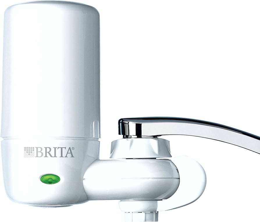 Brita Water Filter for Sink, Complete Faucet Mount Water Filtration System for Tap Water, Reduces... | Amazon (US)
