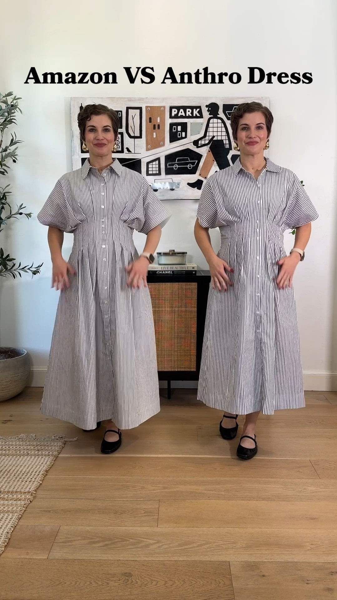 Amazon vs anthro button down dress 

#LTKStyleTip #LTKSaleAlert #LTKSeasonal