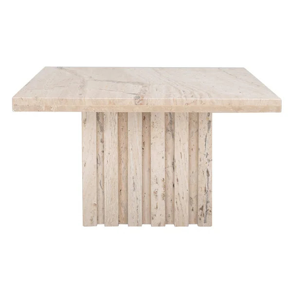SAFAVIEH Couture Olivia Square Marble Accent Table - 21 IN W x 21 IN D x 12 IN H - On Sale - Over... | Bed Bath & Beyond