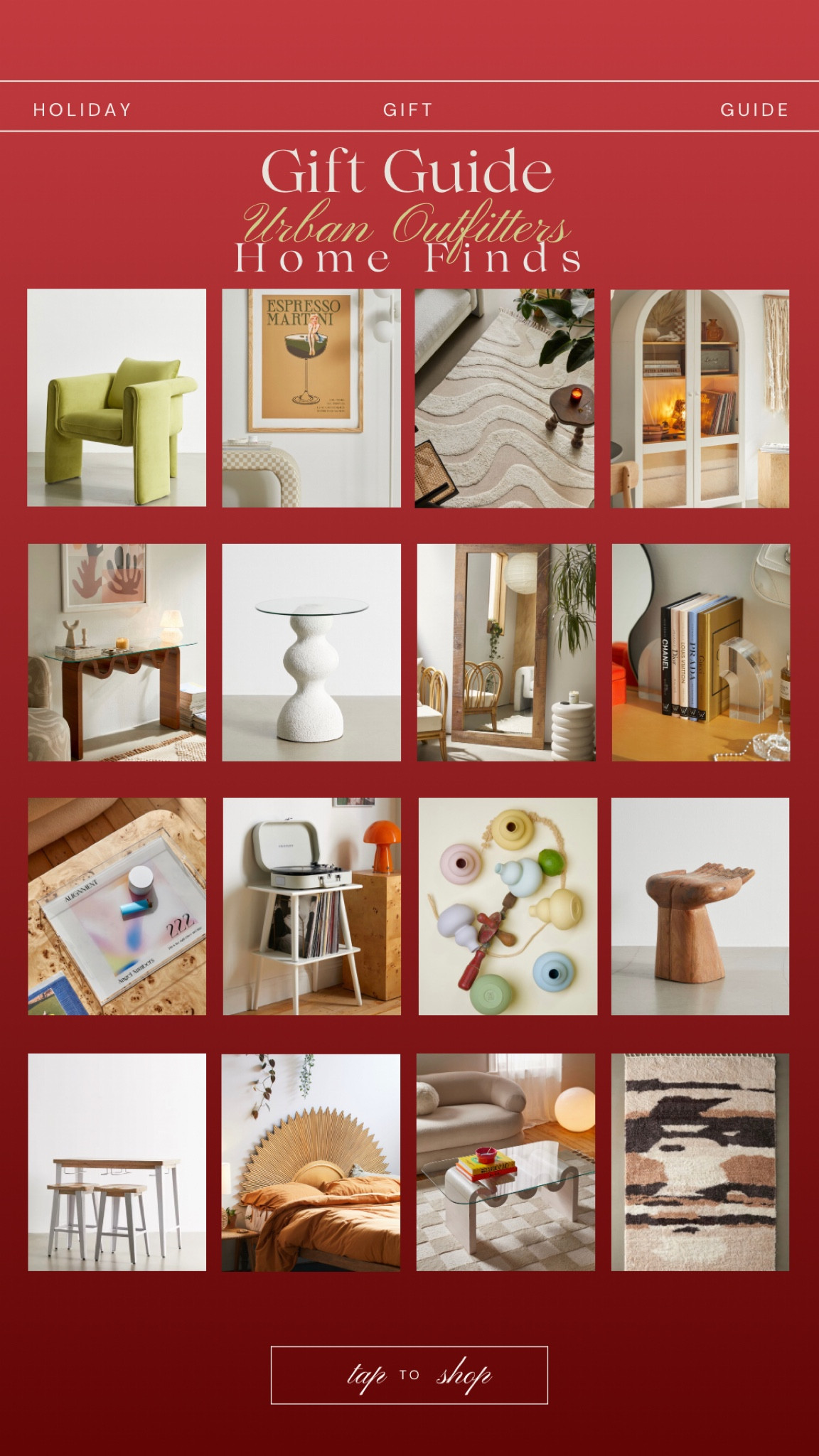 Urban Outfitters Gift Guide: Home Finds 🏡 

#LTKGiftGuide #LTKhome #LTKCyberWeek