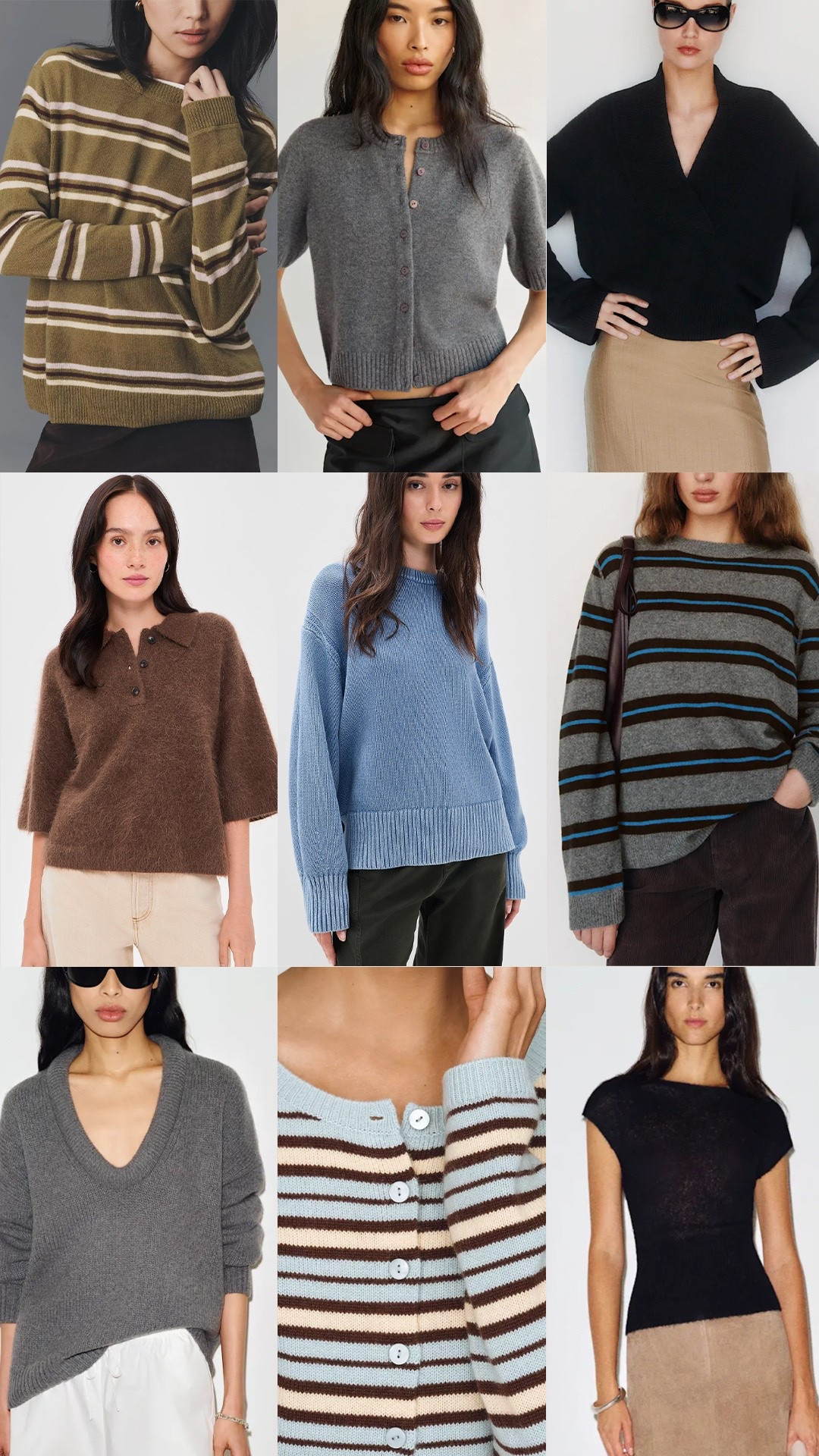 9 transitional sweaters we ❤️ to take you from summer to fall