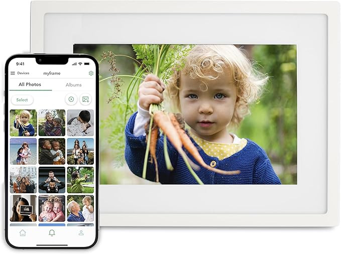 Skylight Digital Picture Frame - WiFi Enabled with Load from Phone Capability, Touch Screen Digit... | Amazon (US)