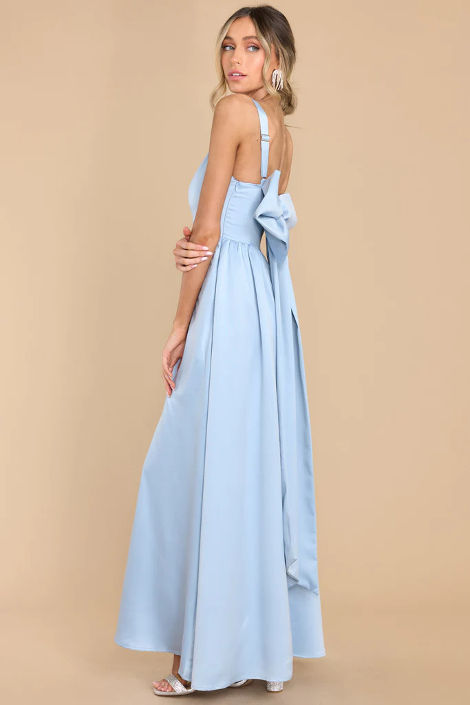 Light Up My Life Dusty Blue Maxi Dress | Red Dress 
