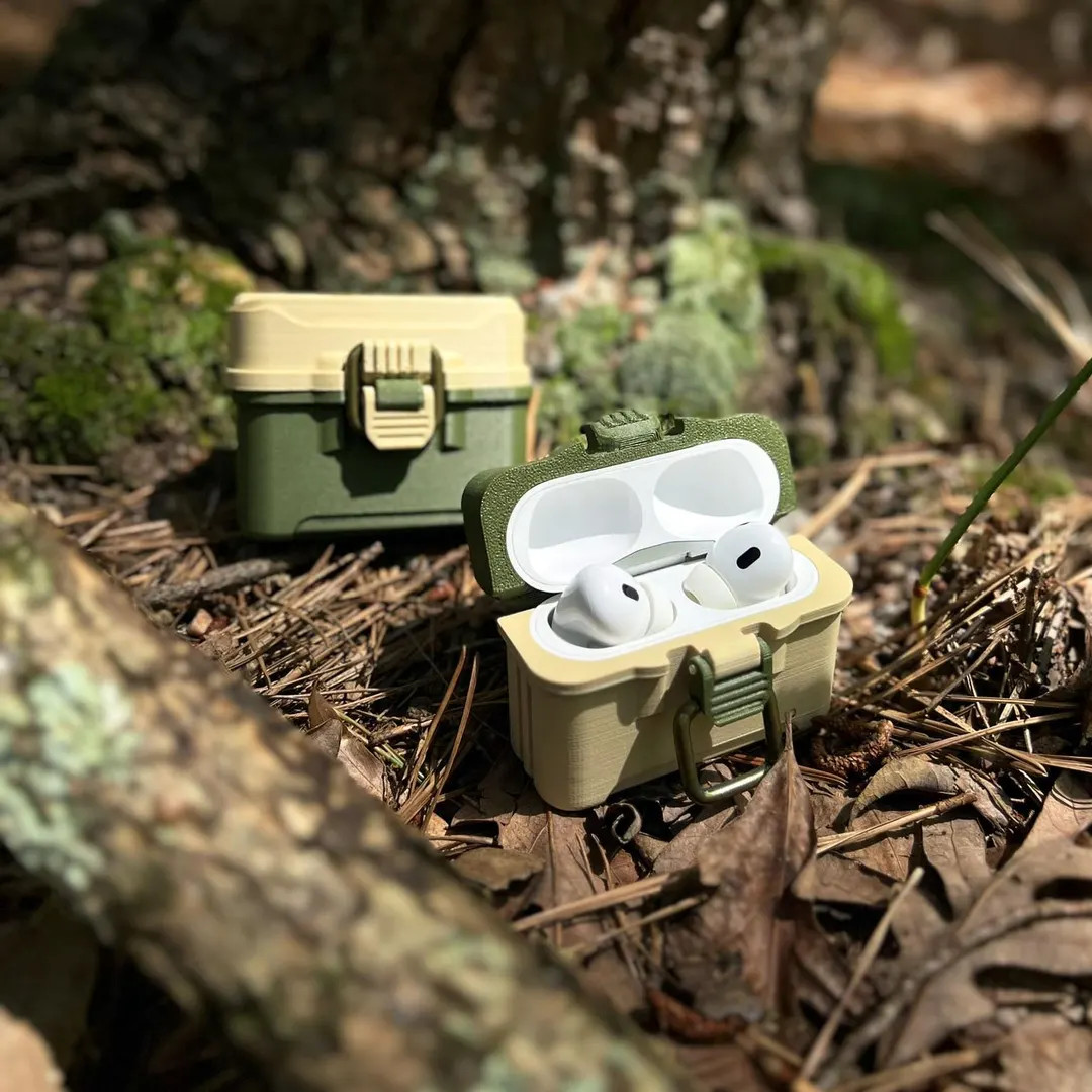Fishing Tackle Box Airpods Pro Case - Outdoor Angler Edition - Secure Latch Design - Tackle Box -... | Etsy (US)