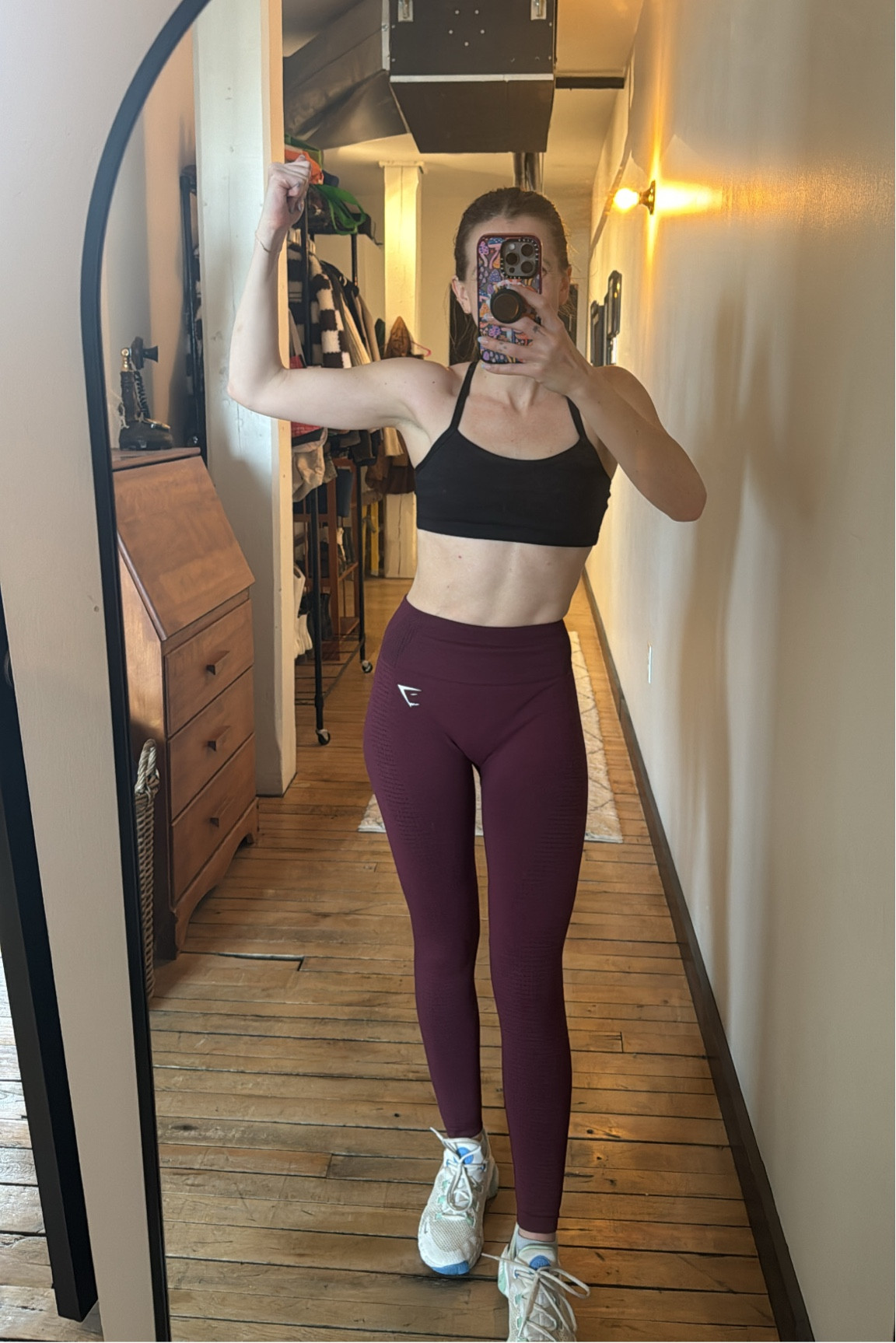 Love a midday sweat 😅 to get those endorphins! 💪 feeling so strong lately. 

#LTKfitness