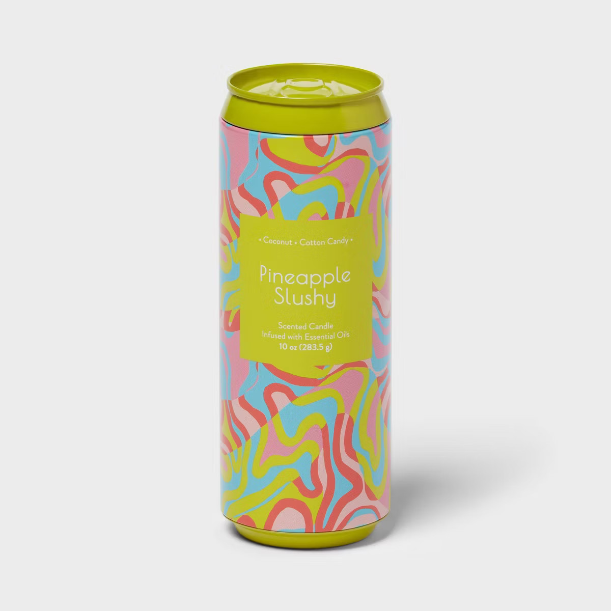Printed Tin Can 10oz Candle Pineapple Slushy - Opalhouse™: Lidded Jar, Harvest Spice Scent, 55h... | Target