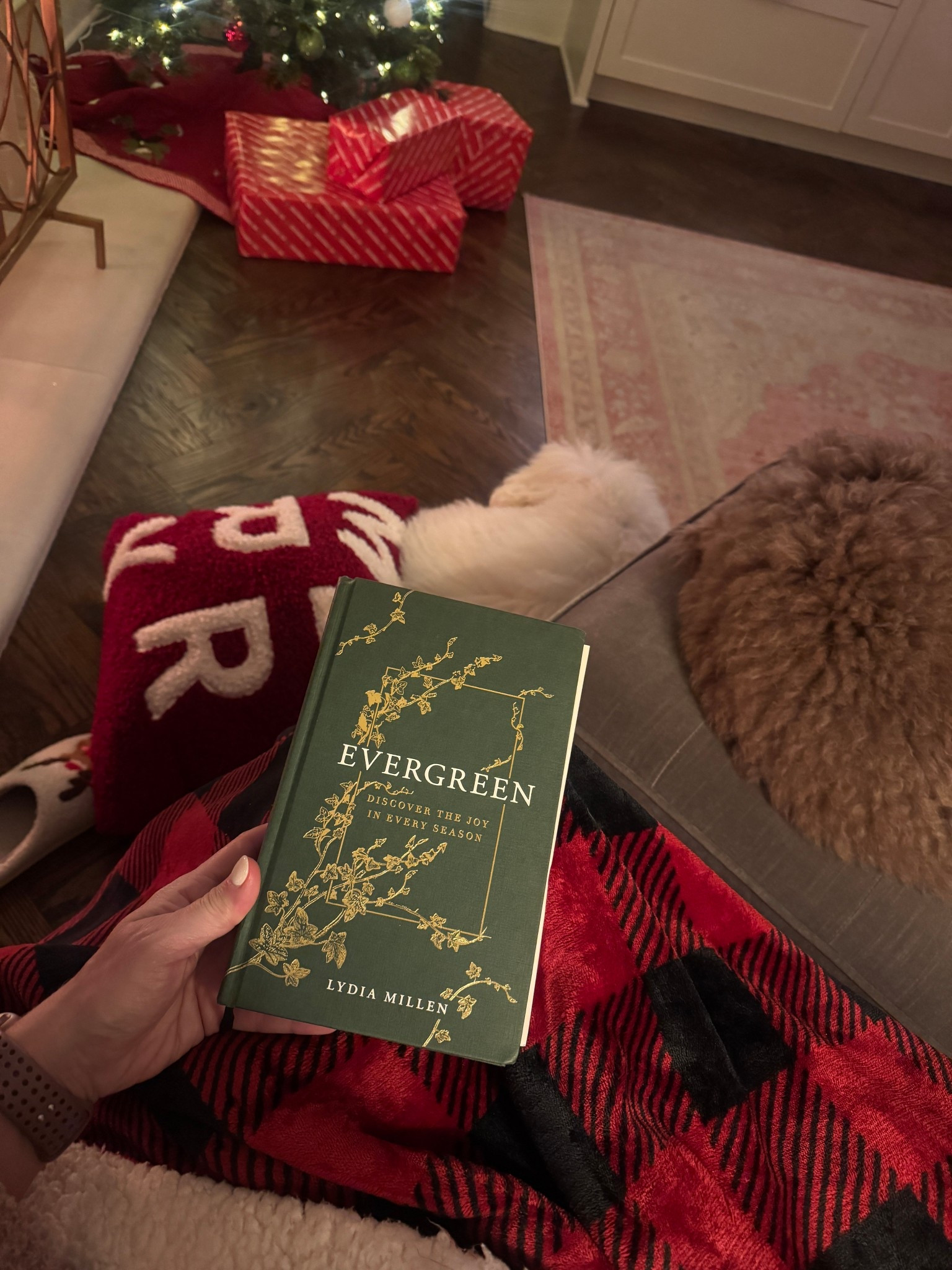 My favorite books, journal,  and calendar for a new year. 