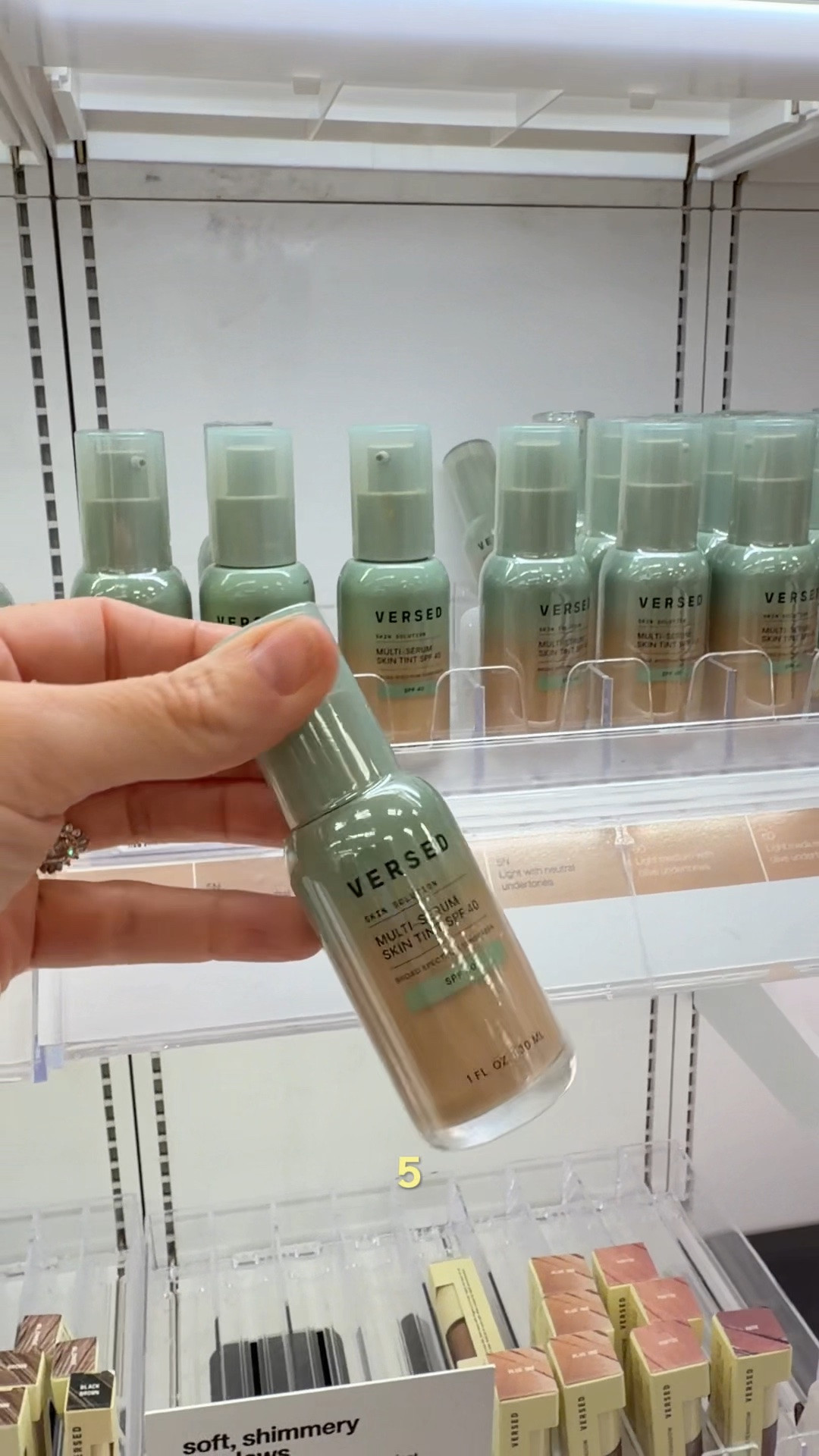 #AD This @versed skin tint is my go to because it does all- hydration, coverage, and SPF 40 in one step.

A non comedogenic, sensitive skin approved formula for $20 and so good for girls in their 40s with mature skin! 
#TargetPartner @target #target

#LTKBeauty #LTKOver40 #LTKmomlife