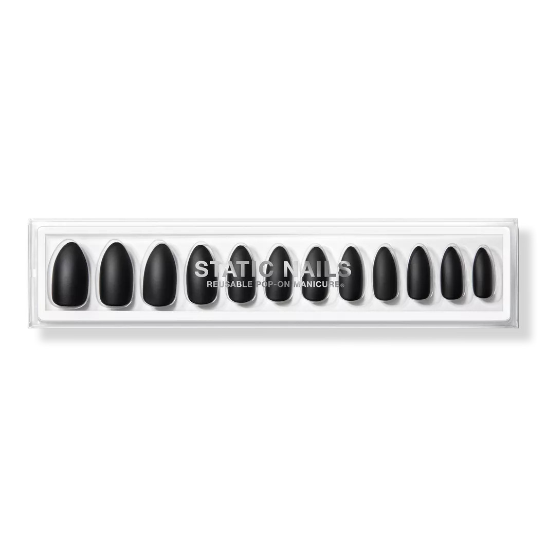Caviar Almond Reusable Pop-On Manicures | Ulta