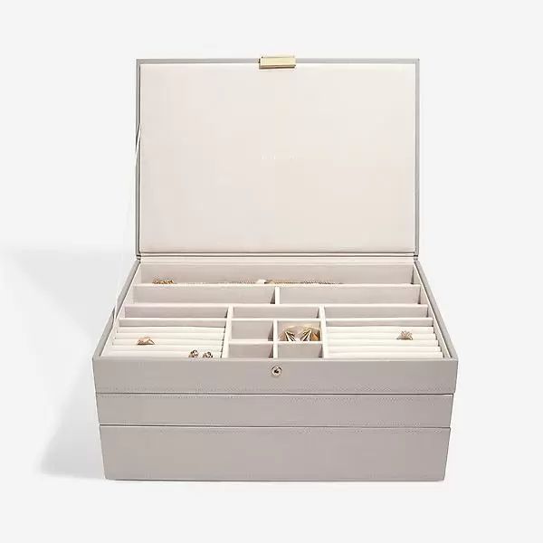 Stackers Supersize Jewelry Box Set of 3 | The Container Store