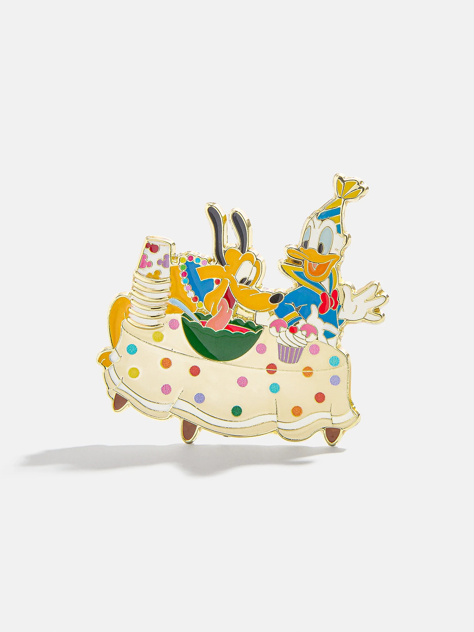 Donald Duck & Pluto Disney Celebration Pin - Donald Duck & Pluto Celebration Pin | BaubleBar (US)