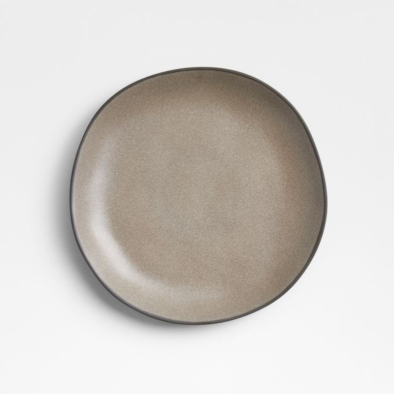 Didi Natural Recycled Clay Salad Plate by Eric Adjepong + Reviews | Crate & Barrel | Crate & Barrel