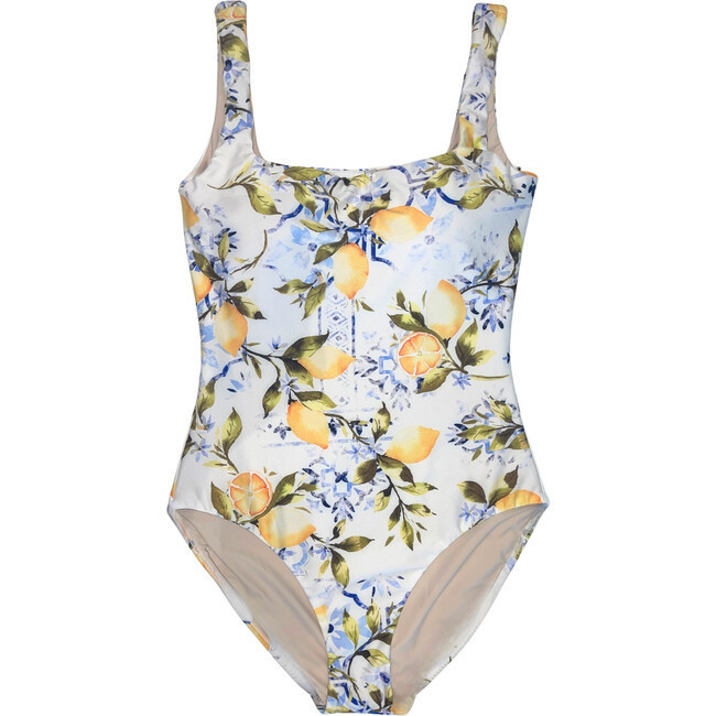 Women's Janece One-piece Swimsuit, Frutto Di Limoni | Maisonette