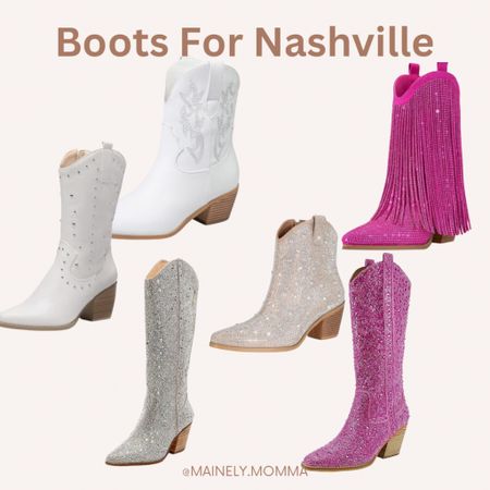 Nashville trip! 
Boots and booties

#nashville #nashvilleoutfits #nashvilleboots #taylorswift #swifties #countryconcert #concert #concertoutfit #boots #booties #fashion #style #trends #trending #bestsellers #popular #favorites #amazon #amazonfinds #girlstrip #girls #women #shoes #footwear #datenight #dinneroutfit #vacation #vacationoutfit

#LTKshoecrush #LTKstyletip #LTKfindsunder50