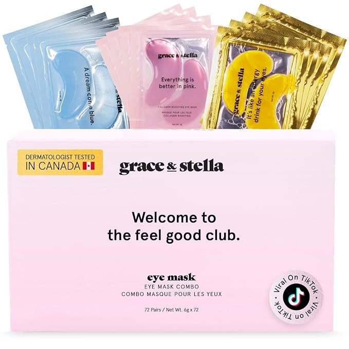 Under Eye Mask - Reduce Dark Circles, Puffy Eyes, Undereye Bags, Wrinkles - Gel Under Eye Patches... | Amazon (US)