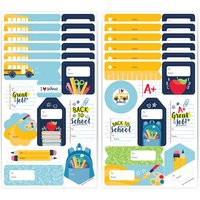 Back To School - Assorted First Day Of Classroom Gift Tag Labels To & From Stickers 12 Sheets 120 | Etsy (US)