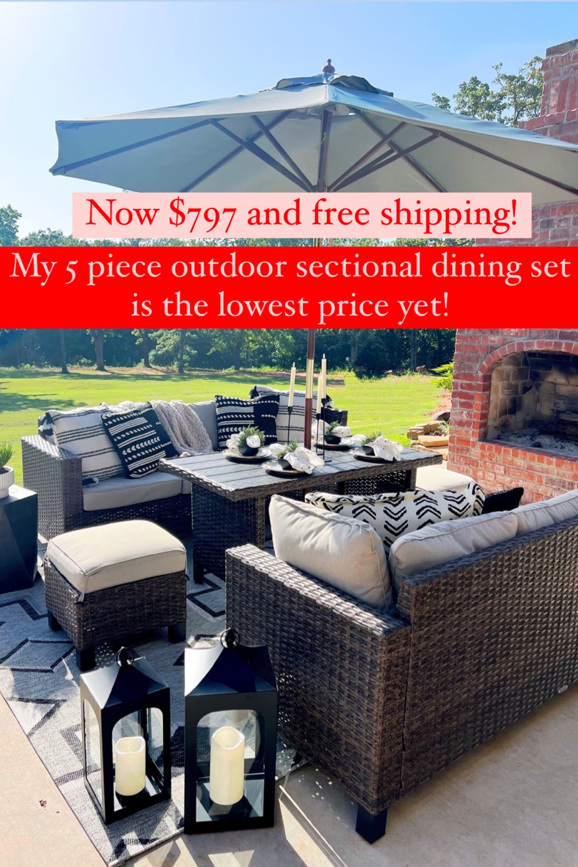 Don’t wait on this!! This is the best price yet and free shipping. Spring is right around the corner 🙌🏽. 

#LTKsalealert #LTKhome #LTKfamily