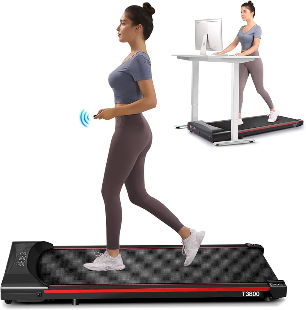 Under Desk Treadmill Advzon Walking Pad 2.5HP Walking Pad Treadmill Under Desk Installation-Free ... | Amazon (US)