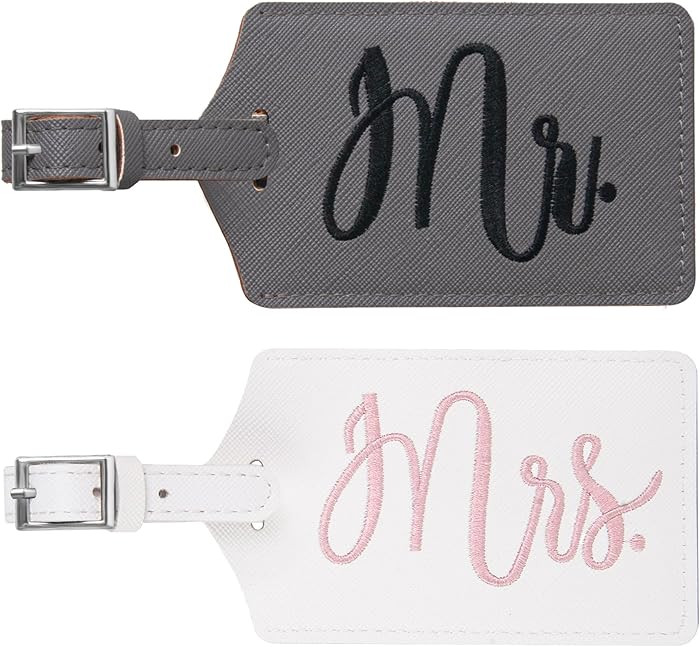 Mr and Mrs Tags, Wedding Gifts for Couples 2026, Personalized Engagement Gifts for Couples, Brida... | Amazon (US)
