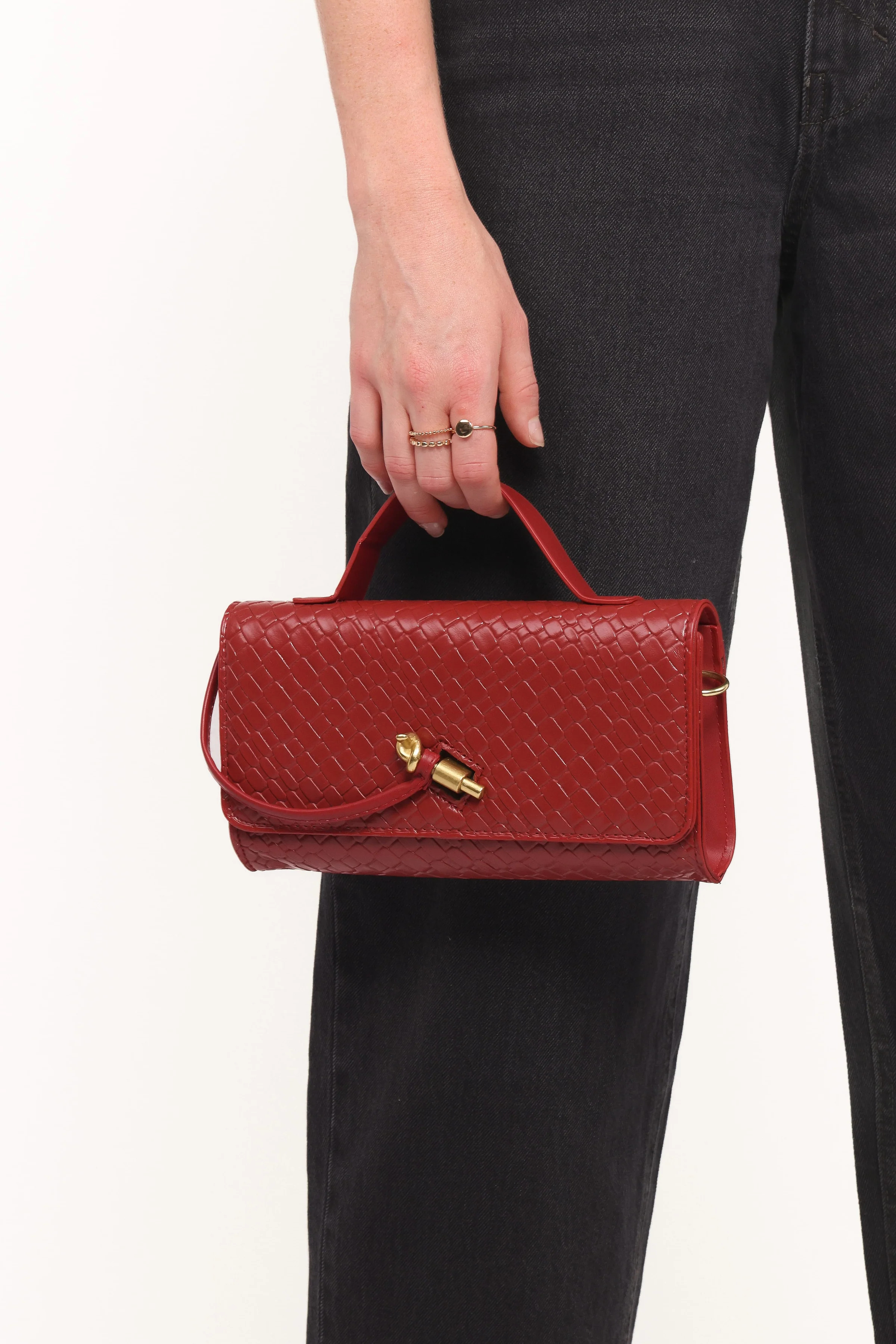 Marnie Handbag - Burgundy | Petal & Pup (US)