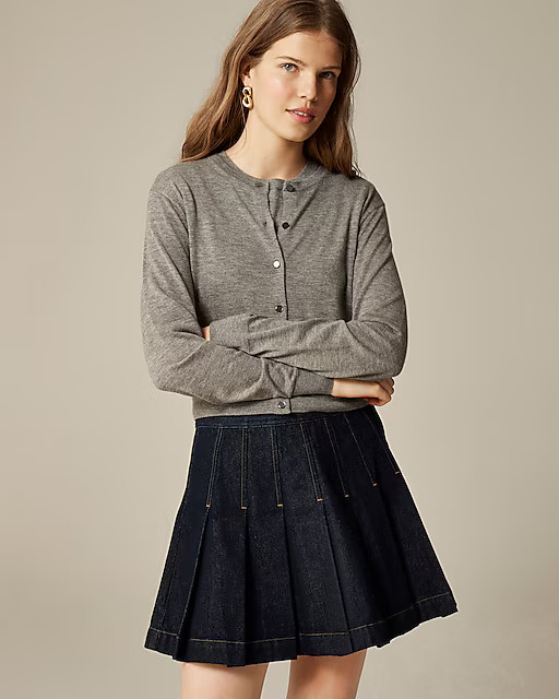 Featherweight cashmere cardigan | J. Crew US