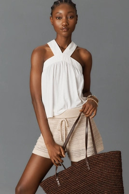 Nation Los Angeles Bibi Cotton Halter Top | Anthropologie (US)